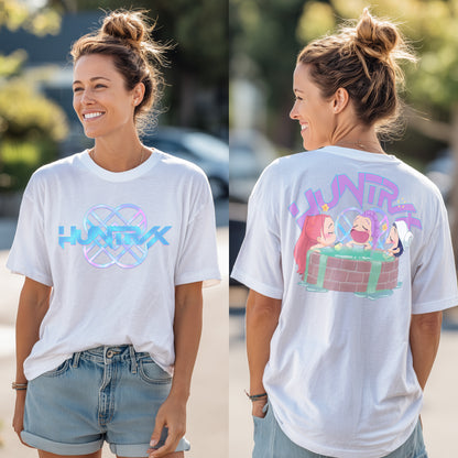 Huntrix Kpop Demon Hunters T-Shirt – Mira, Rumi & Joey Graphic Tee