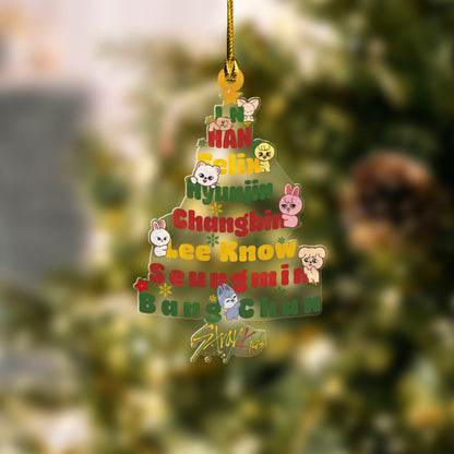 Cute Stray Kids Skzoo Ornament, Skzoo Gifts For Stay