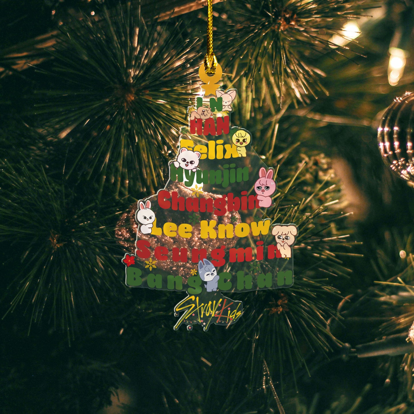 Cute Stray Kids Skzoo Ornament, Skzoo Gifts For Stay