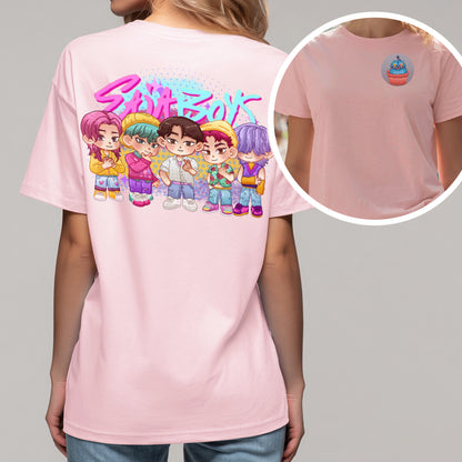 Demon Hunter Anime Streetwear T-Shirt – Colorful Manga Style Graphic Tee