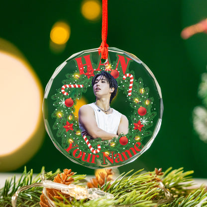 Personalized Han Ji-sung Ornament, Han Stray Kids Gift For Stay Fans