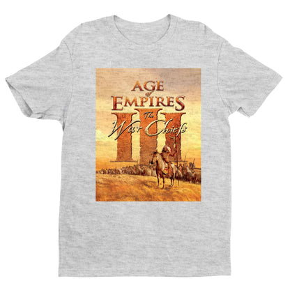 Age of Empires III The WarChiefs tee — gray unisex t-shirt, front view