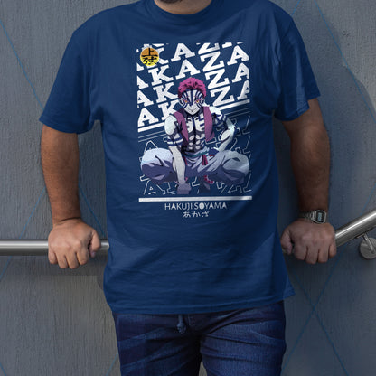 Akaza Upper Moon Three | Demon Slayer: Kimetsu no Yaiba Premium Unisex T-Shirt