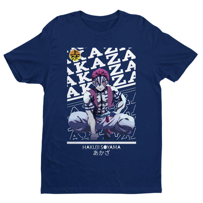 Akaza Upper Moon Three | Demon Slayer: Kimetsu no Yaiba Premium Unisex T-Shirt