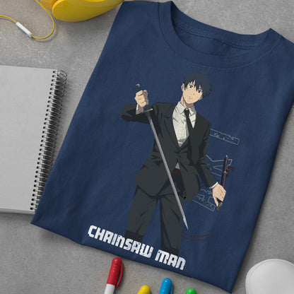 Aki ChainsawMan Shirt, Aki Hand Sign Shirt, Chainsaw Devil Shirt, Power Shirt, Manga Shirt, Streetwear Shirt, Aki Hayakawa Kon Shirt, Chain Saw Man Shirt