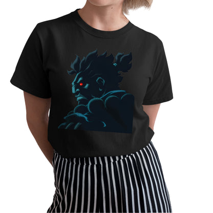 Akuma Gouki SSF2T HD REMIX Unisex T-shirt, Gamer Shirt, Gaming Gift