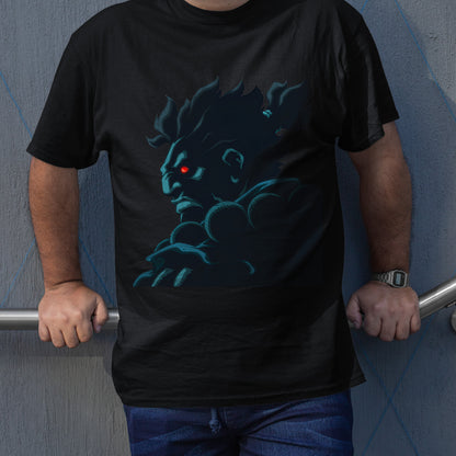 Akuma Gouki SSF2T HD REMIX Unisex T-shirt, Gamer Shirt, Gaming Gift