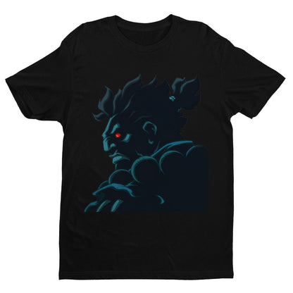 Akuma Gouki SSF2T HD REMIX Unisex T-shirt, Gamer Shirt, Gaming Gift