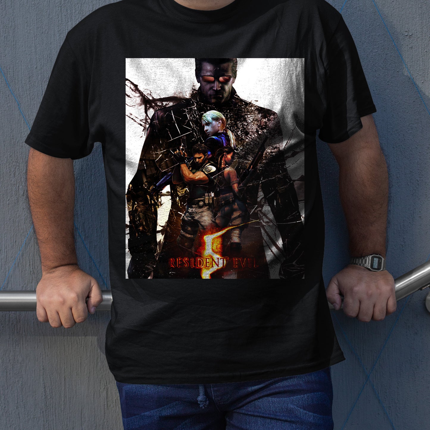 Albert Wesker Uroboros | Resident Evil V Premium Unisex T-shirt