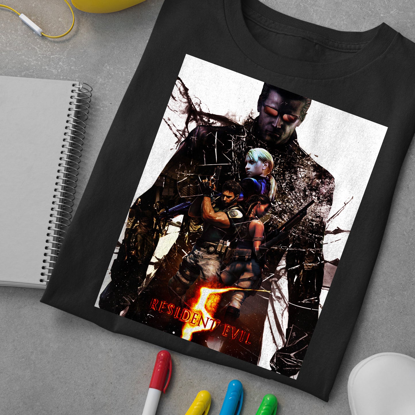 Albert Wesker Uroboros | Resident Evil V Premium Unisex T-shirt