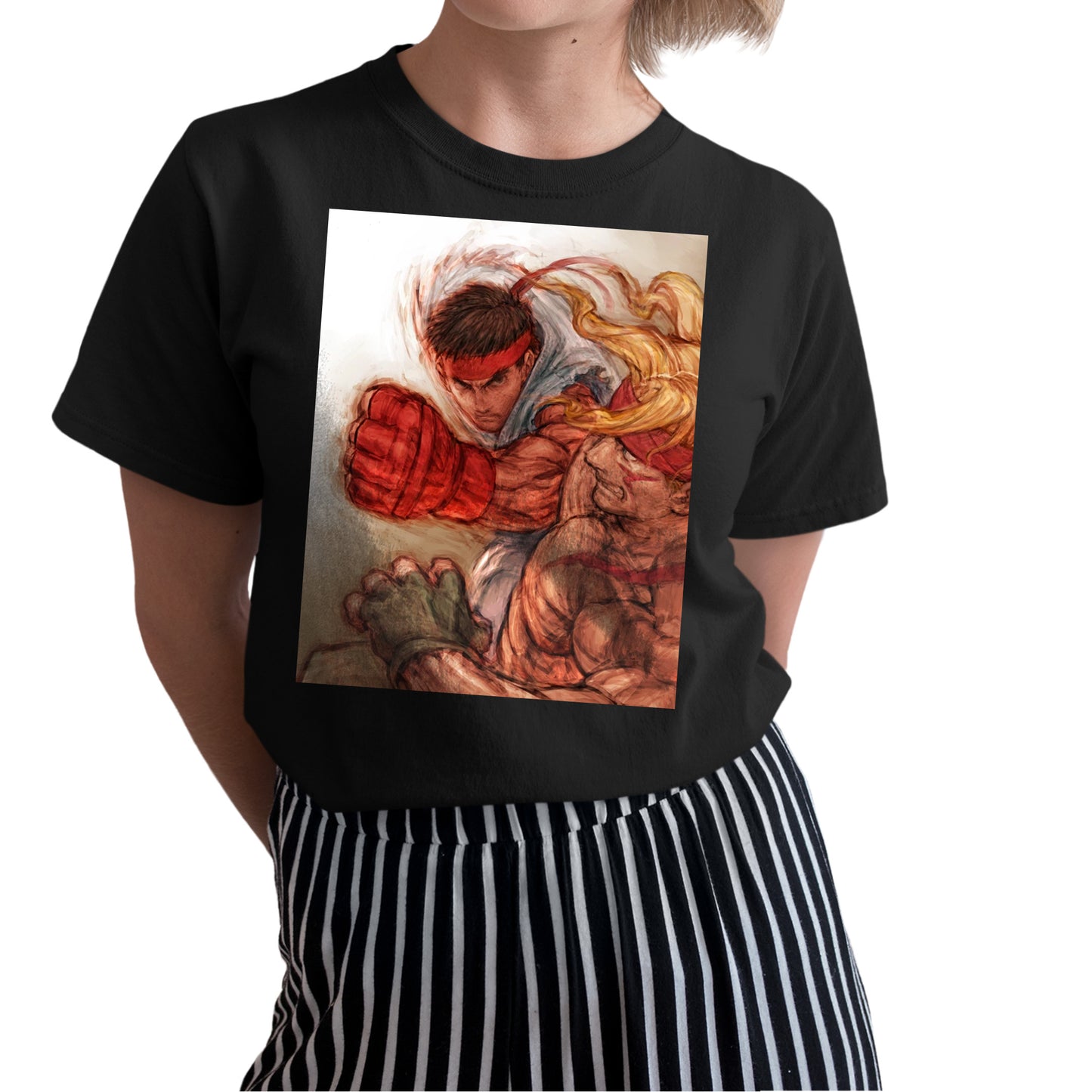 Alex Vs Ryu | Street Fighter Premium Unisex T-shirt