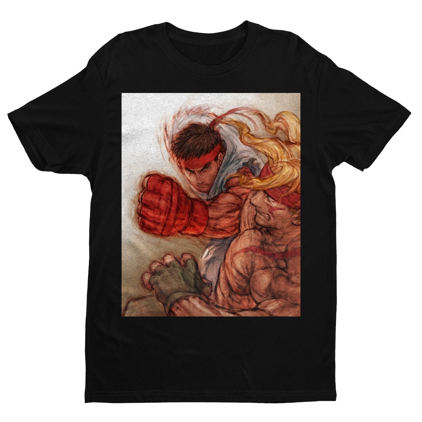 Alex Vs Ryu | Street Fighter Premium Unisex T-shirt