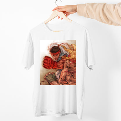 Alex Vs Ryu | Street Fighter Premium Unisex T-shirt