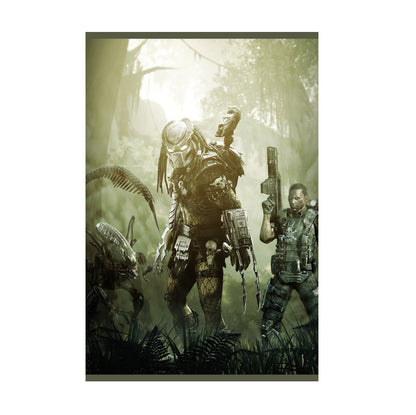 Aliens vs. Predator 2010 predator promo art print