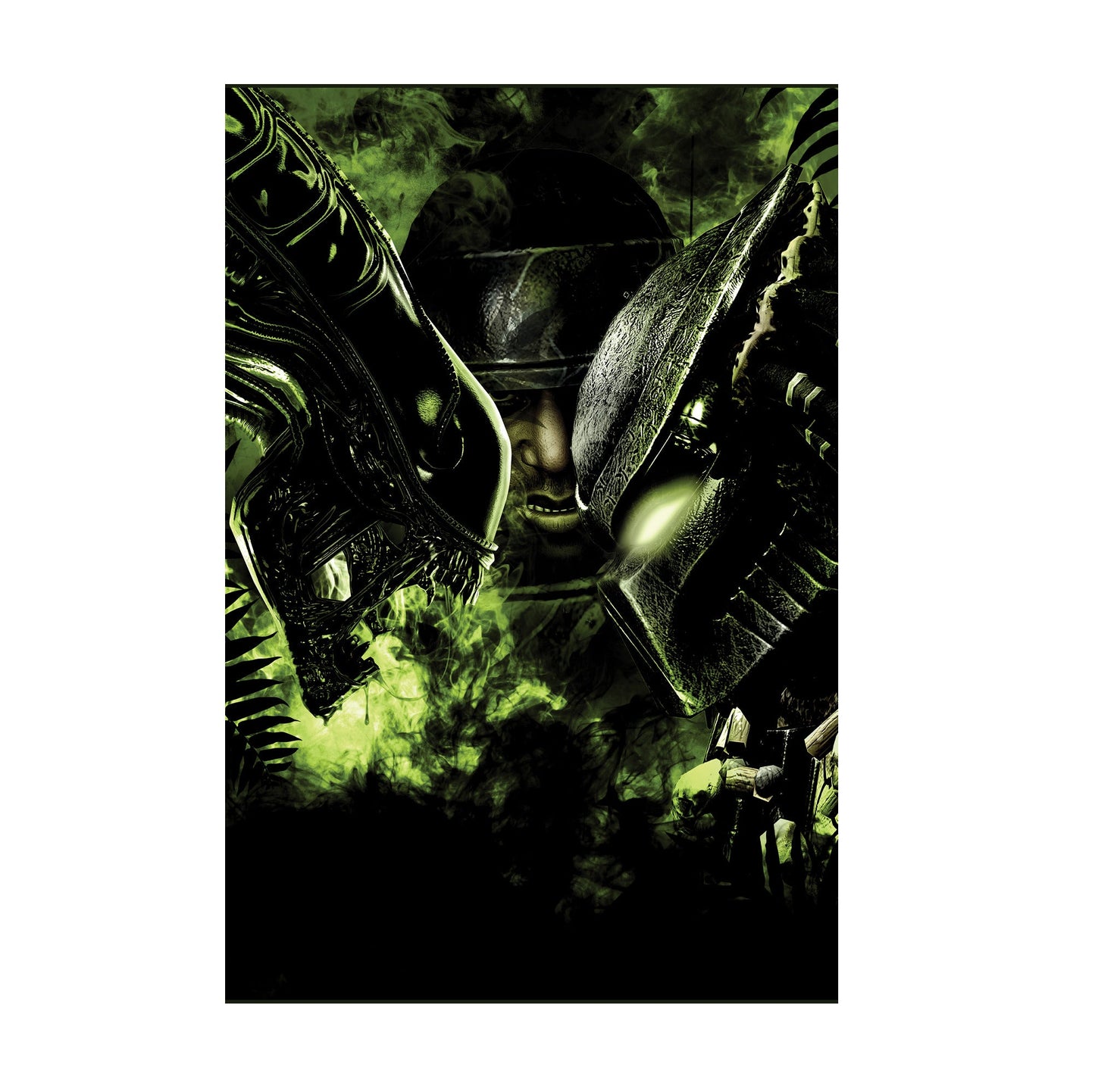 Aliens vs. Predator 2010 promotional art print
