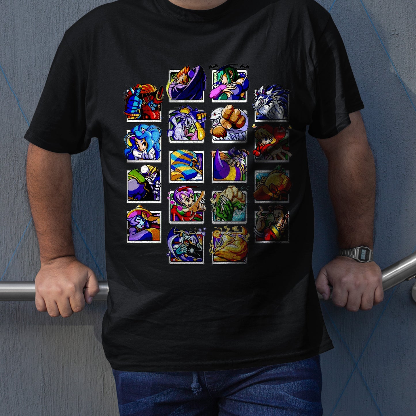 Arcade vampires Card Unisex T-shirt, Gamer Shirt, Gaming Gift