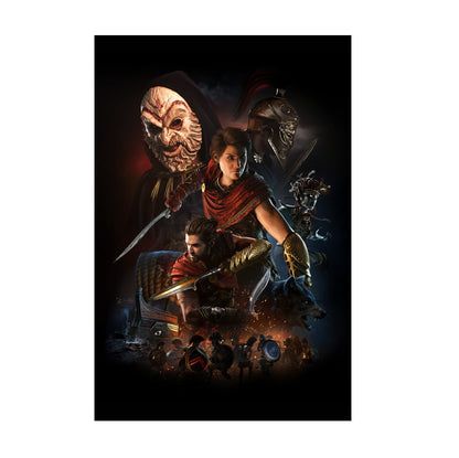 Assassin's Creed Odyssey promotional art print