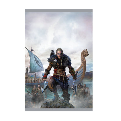 Assassin's Creed Valhalla female Eivor cover art print
