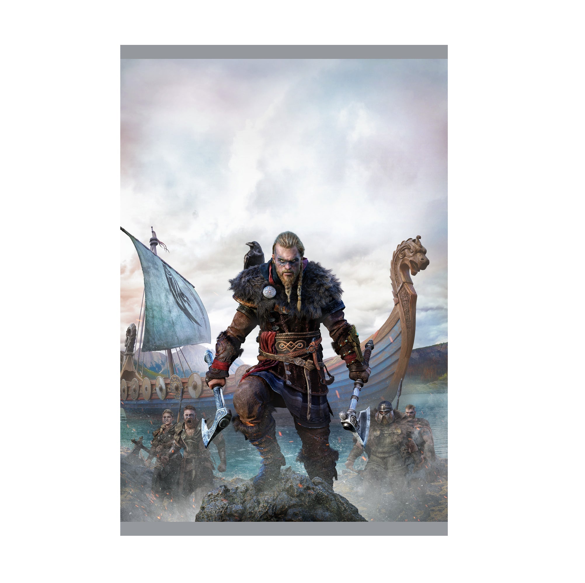 Assassin's Creed Valhalla cover art print