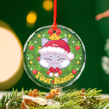 Ateez Ornaments, Custom Name Ornament For Atiny, Kpop Decor