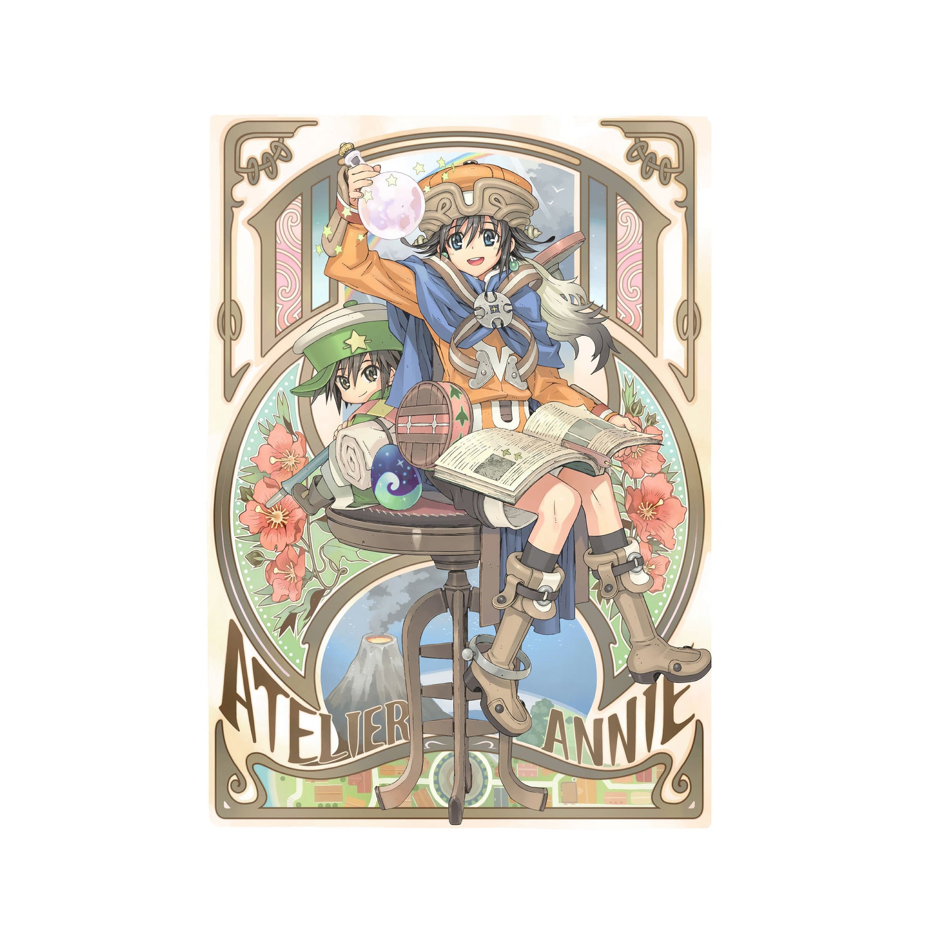 Atelier Annie Alchemists of Sera Island Official Cover Art print