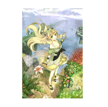 Atelier Ayesha Plus The Alchemist of Dusk Main Visual by Hidari print