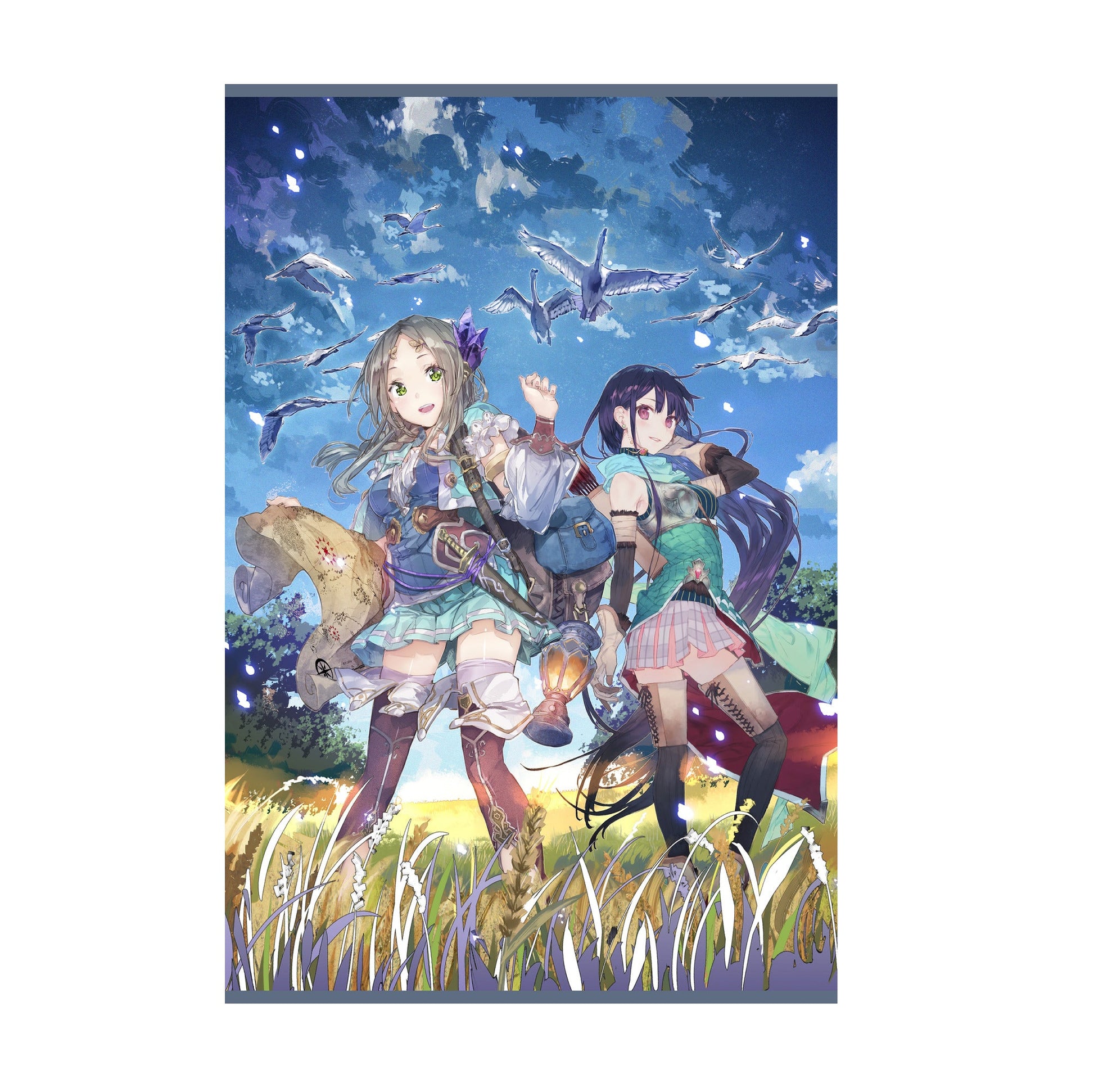 Atelier Firis The Alchemist and the Mysterious Journey Official Key Art print