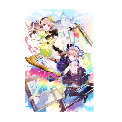 Atelier Lydie and Suelle The Alchemists and the Mysterious Paintings Official Key Art print