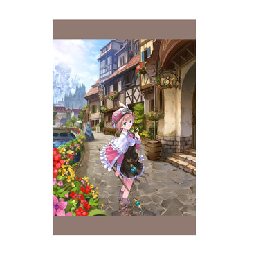 Atelier Rorona The Alchemist of Arland Package Illustration by Mel Kishida print
