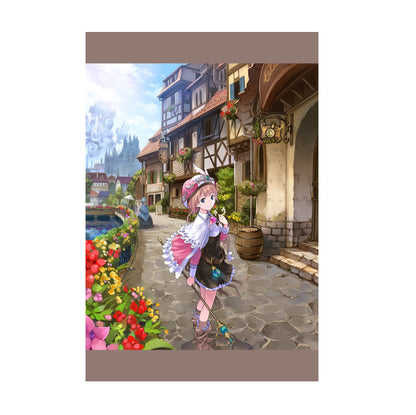 Atelier Rorona The Alchemist of Arland Package Illustration by Mel Kishida print
