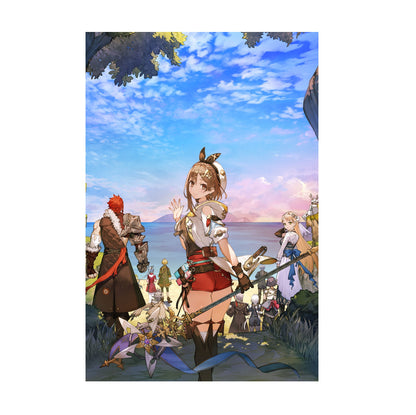 Atelier Ryza 3 Alchemist of the End and the Secret Key Main Visual 3 by Toridamono print