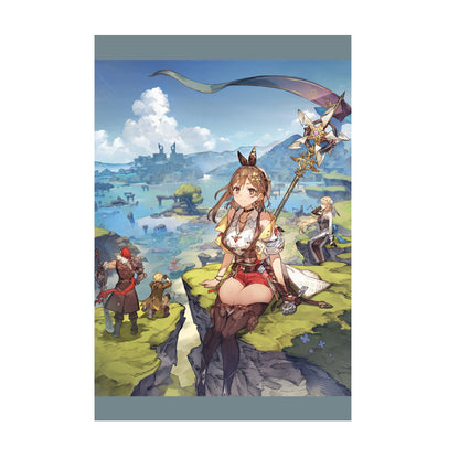 Atelier Ryza 3 Alchemist of the End and the Secret Key Main Visual by Toridamono print