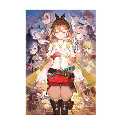 Atelier Ryza Secret Trilogy Deluxe Pack Official Key Art print