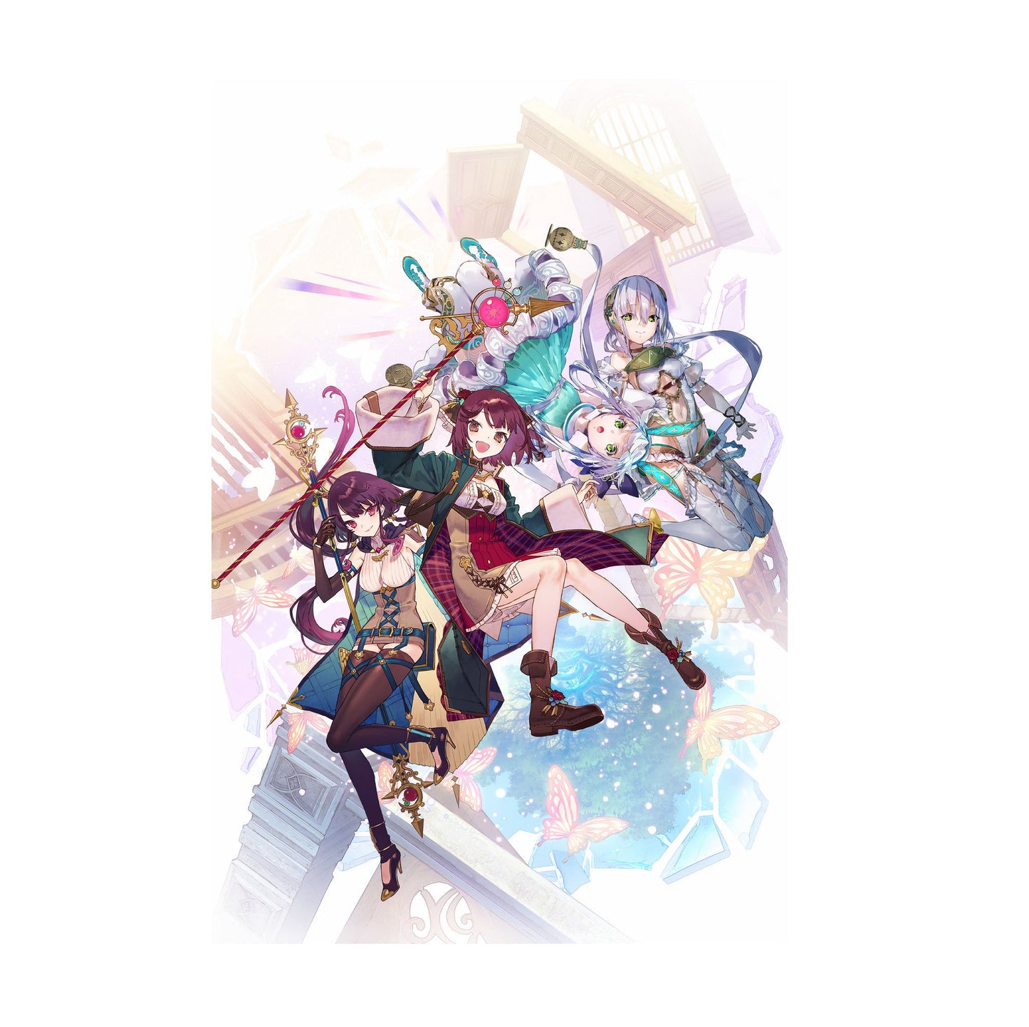 Atelier Sophie The Alchemist of the Mysterious Dream Official Key Art print