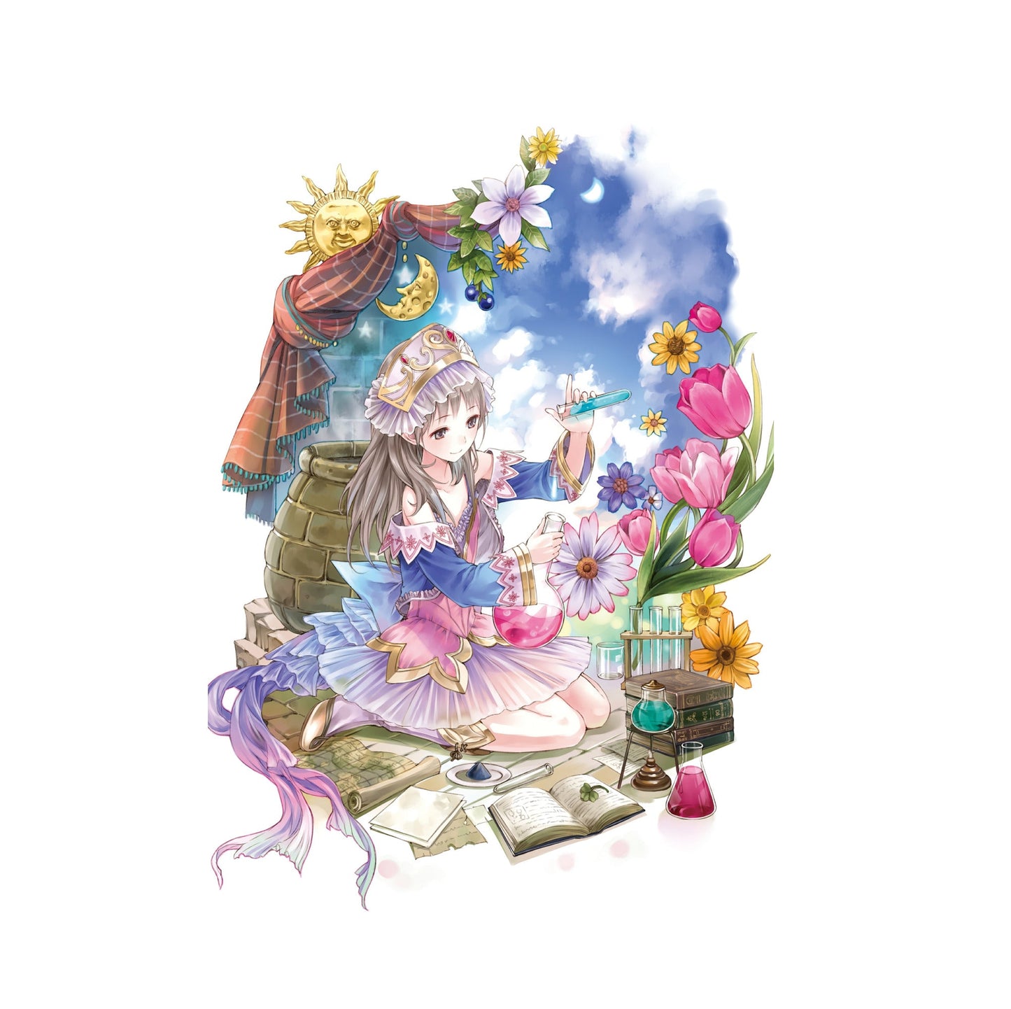 Atelier Totori The Adventurer of Arland Cover Art by Mel Kishida print