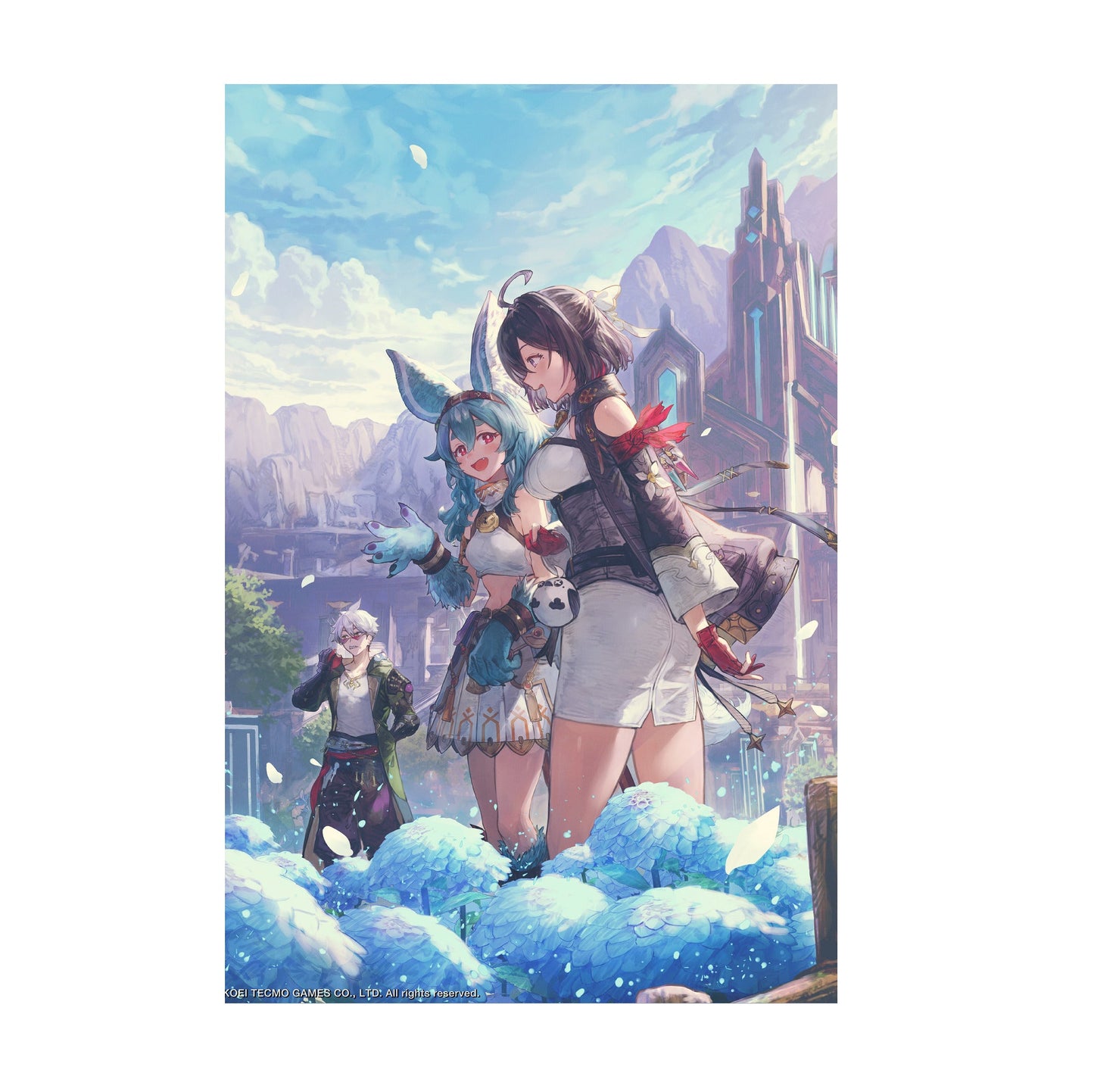 Atelier Yumia The Alchemist of Memories and the Envisioned Land Welleks Settlement print
