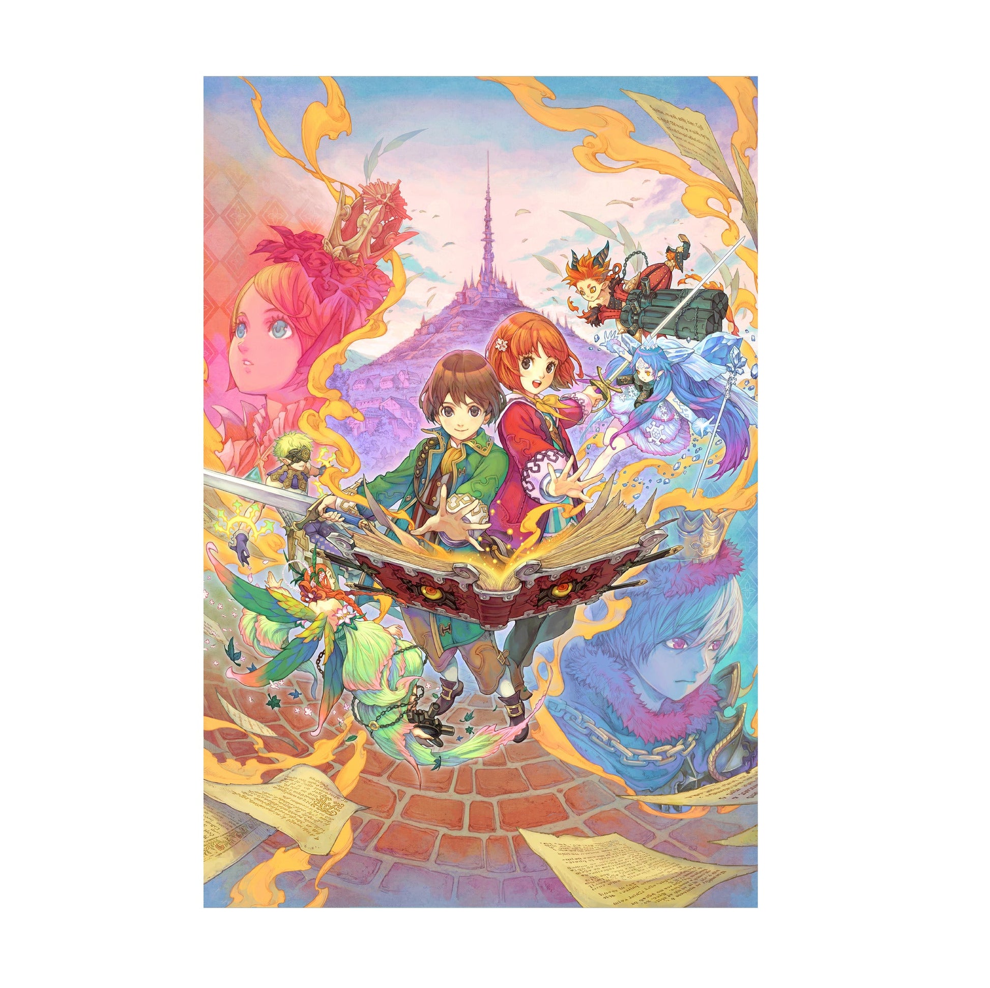 Avalon Code Main Illustration by Haccan print