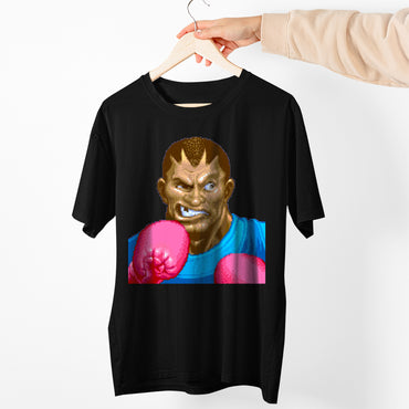 Balrog Boxer Portrait Super Street Fighter 2 Turbo Unisex T-shirt, Gamer Shirt, Gaming Gift