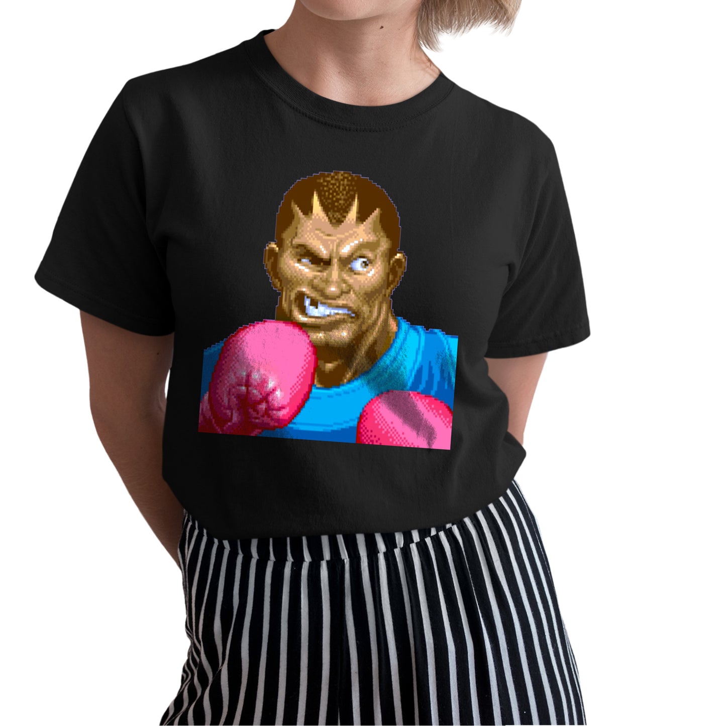 Balrog Boxer Portrait Super Street Fighter 2 Turbo Unisex T-shirt, Gamer Shirt, Gaming Gift