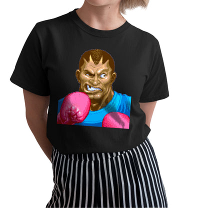 Balrog Boxer Portrait Super Street Fighter 2 Turbo Unisex T-shirt, Gamer Shirt, Gaming Gift