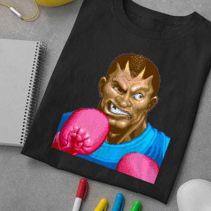 Balrog Boxer Portrait Super Street Fighter 2 Turbo Unisex T-shirt, Gamer Shirt, Gaming Gift