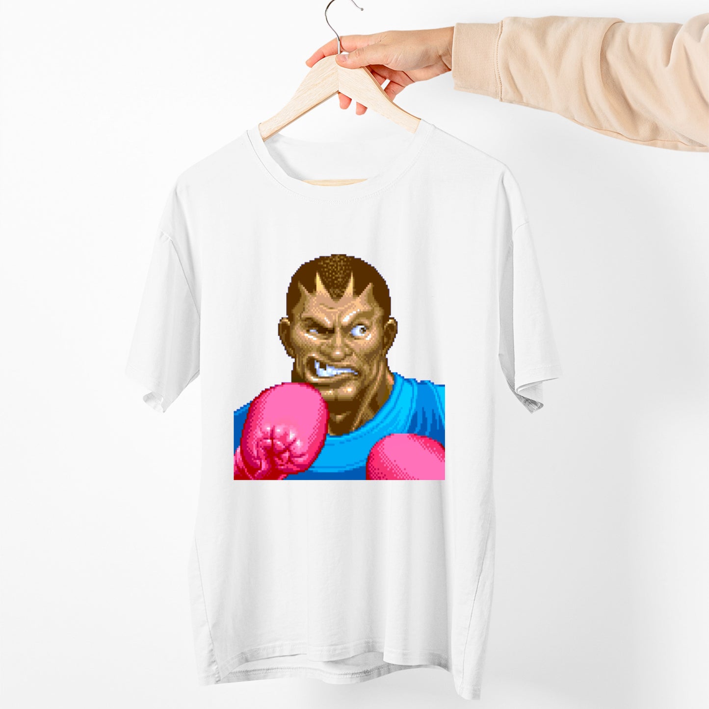 Balrog Boxer Portrait Super Street Fighter 2 Turbo Unisex T-shirt, Gamer Shirt, Gaming Gift