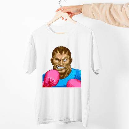 Balrog Boxer Portrait Super Street Fighter 2 Turbo Unisex T-shirt, Gamer Shirt, Gaming Gift