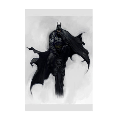 Batman Arkham City Batman concept art by Kan Muftic poster print