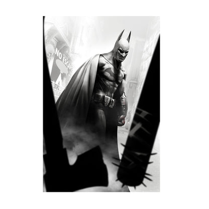 Batman Arkham City Batman vs thugs art poster print