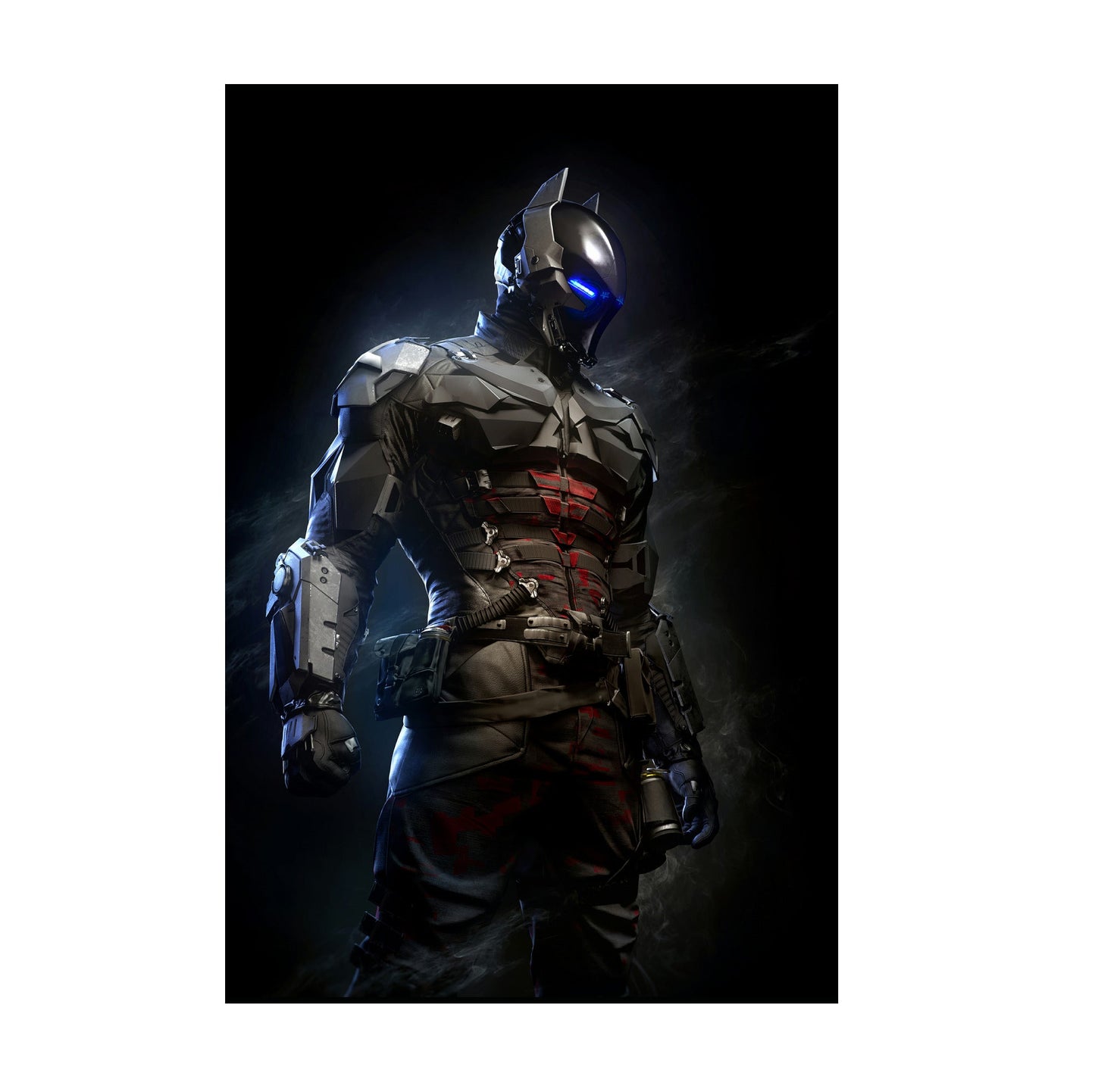 Batman Arkham Knight armoured Arkham Knight character art poster print