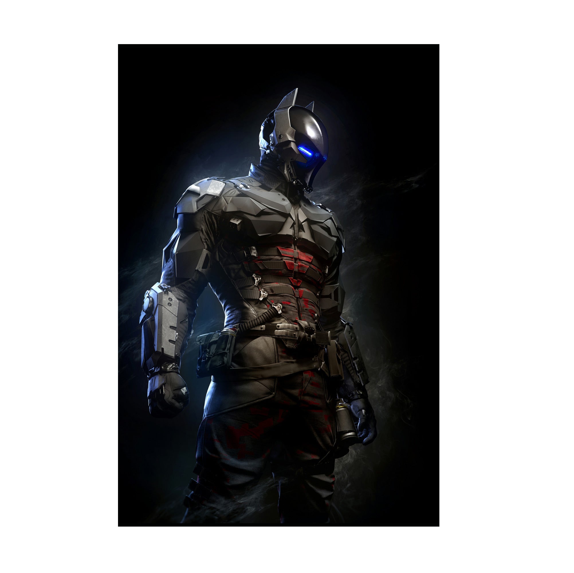 Batman Arkham Knight armoured Arkham Knight character art poster print
