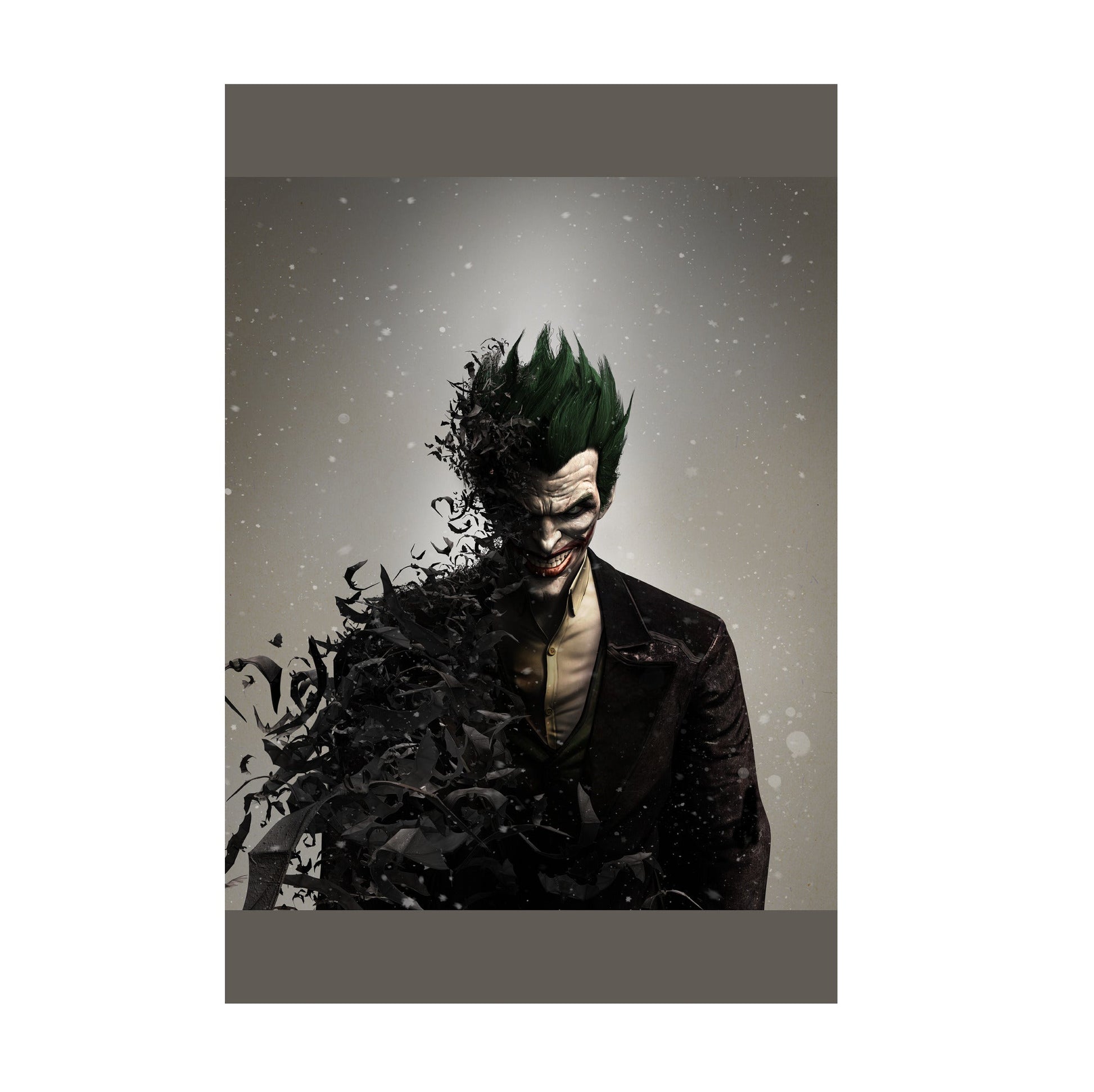 Batman Arkham Origins Joker promo art poster print