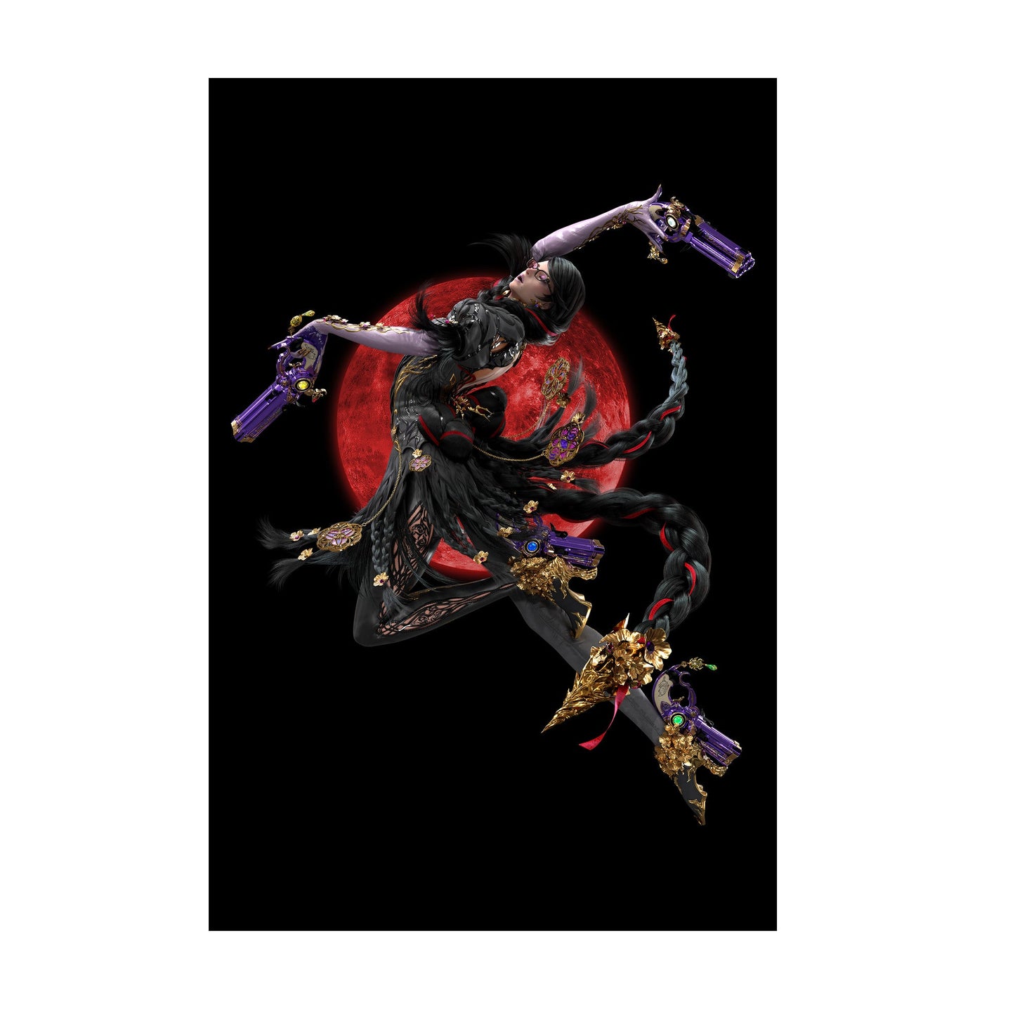 Bayonetta 3 Bayonetta character art poster print