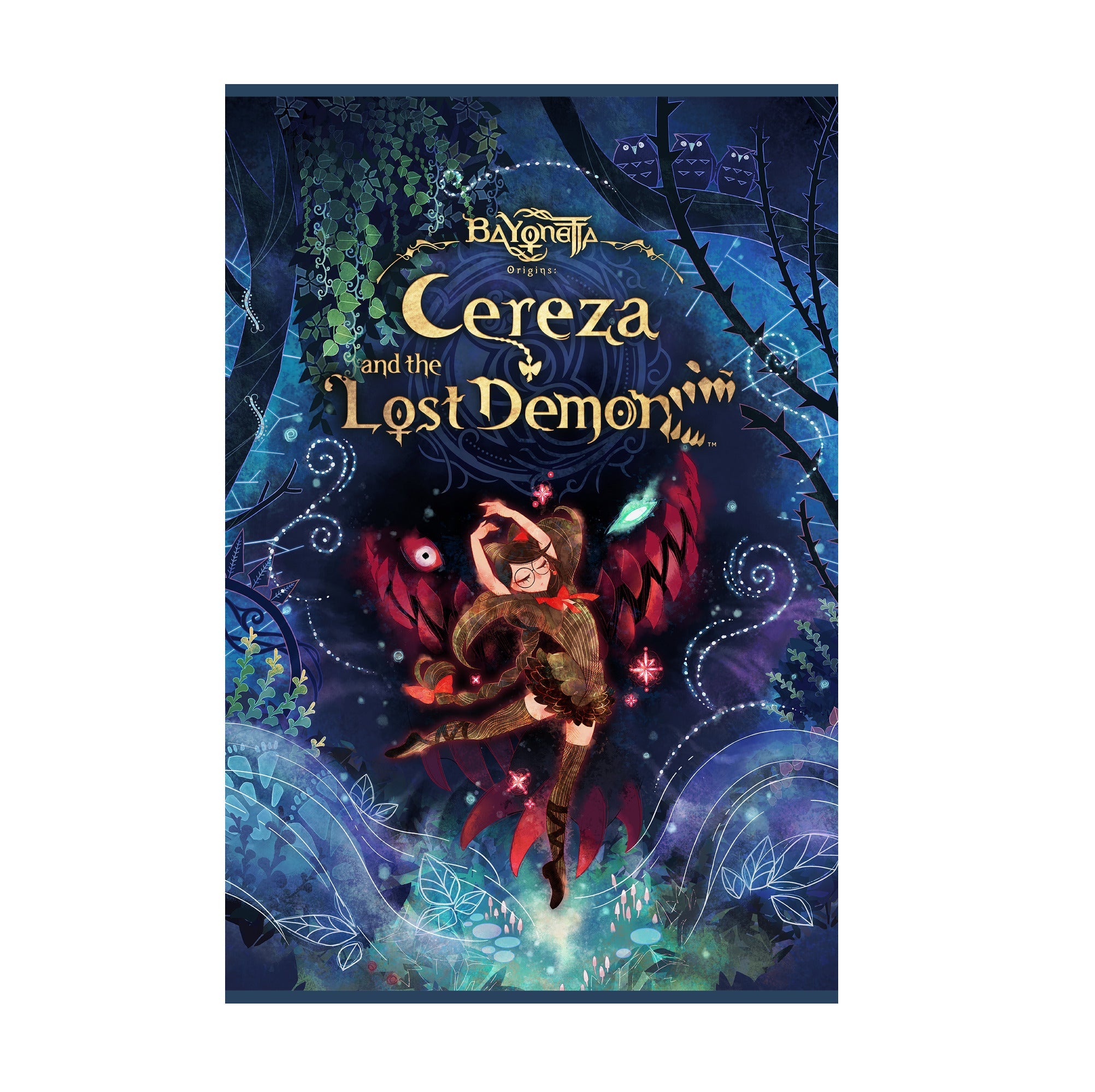 Bayonetta Origins Cereza and the Lost Demon cover art poster print